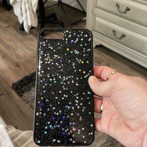 Black iPhone 8 Plus star case